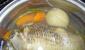 Заливное из карпа — подробный пошаговый рецепт для хозяек Заключительный этап в приготовлении блюда «Карп, фаршированный по-еврейски»